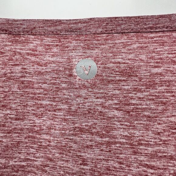 Velocity Womens Heathered Workout Short Sleeve - Picture 6 of 9